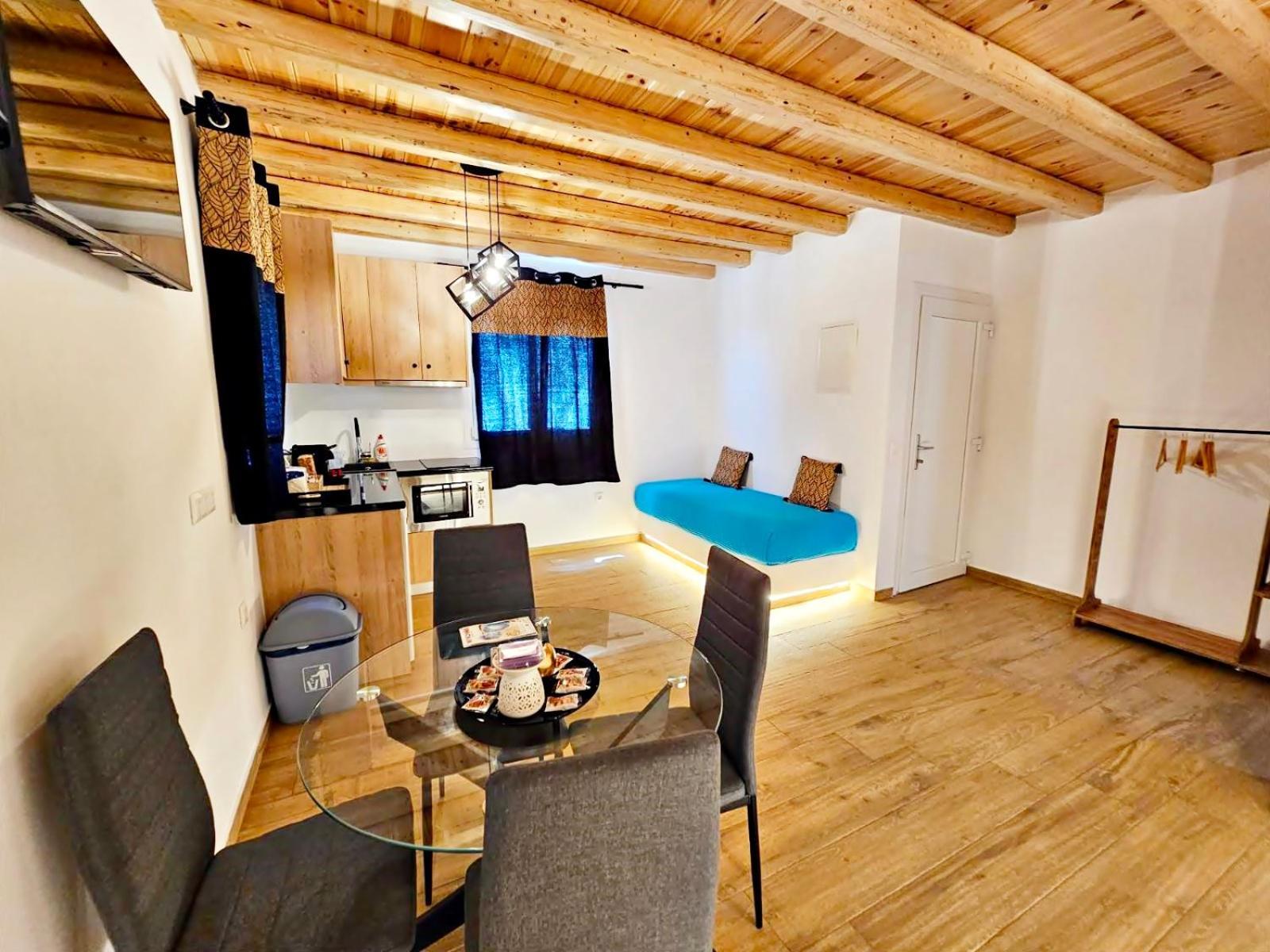 Appartamento Mykonian Breeze Ano Mera Esterno foto