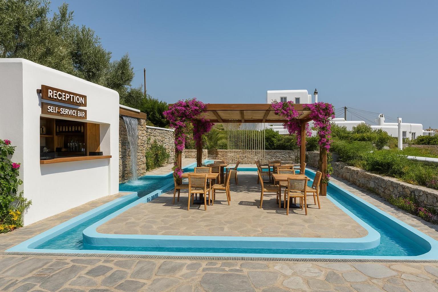 Appartamento Mykonian Breeze Ano Mera Esterno foto